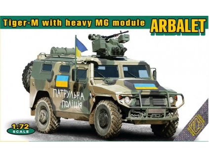 ACE 72188 Tiger M with heavy MG module Arbalet in Ukrainian Service