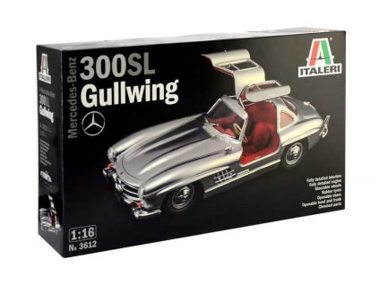 Model Kit auto 3612 Mercedes Benz 300 SL Gullwing 1 16 a100340556 10374