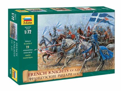 Wargames (AoB) figurky 8036 - French Knights (re-release) (1:72)