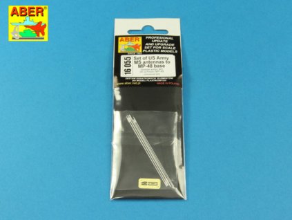 1/16 Set of US Army  MS antennas to MP-48 base