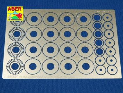 1/24 Standart slotted discs brakes dia.14mm
