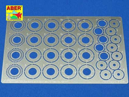 1/24 Standard slotted discs 12mm