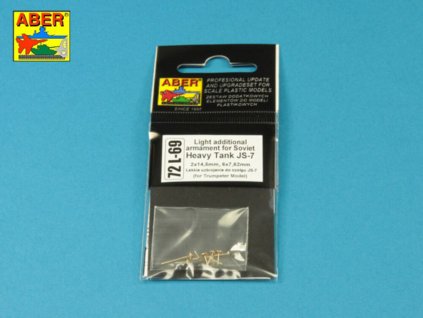 1/72 Light additional armament for Soviet tank JS-7