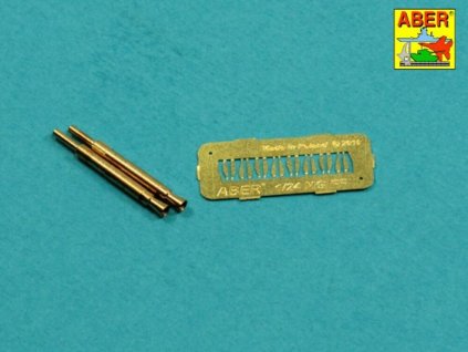 1/24 Set of 2 barrels for German Oerlikon 20mm aircraft machine guns MG FF with sights