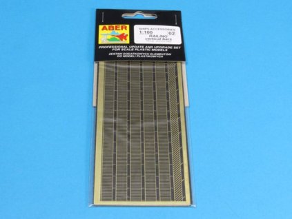 1/100 Ships railing -vertical bars