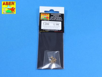 1/200 Set of barrels for pom-pom AA gun