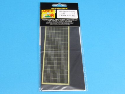 1/200 Chain railing 3 horizontal