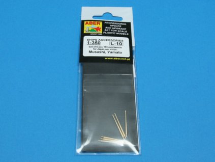 1/350 6 pcs 155 mm barrels for Yamato