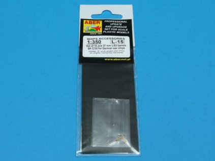 1/350 16 pcs 37 mm L/83 barrels SK C/30