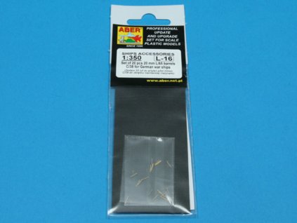 1/350 20 pcs 20 mm L/65 barrels  C/38