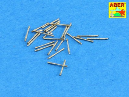 1/350 Set of 20 pcs 13 mm type 93 A/A barrels