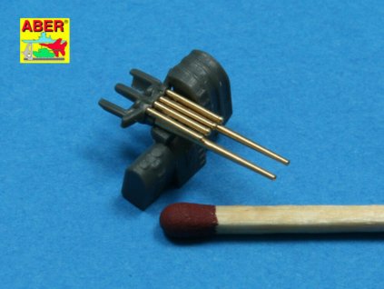 1/350 Set of 8 pcs 127 mm barrels with recoil for japan ships