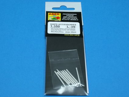 1/350 8 pcs 380mm short barrels for  Richeulieu