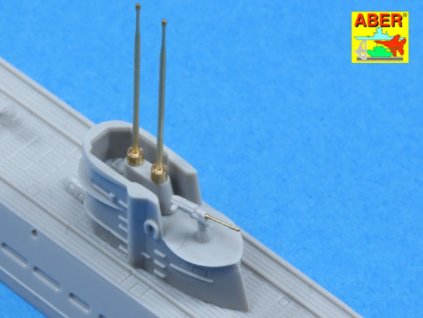1/350 Set of barrels and periscopes for U-Boot type IX