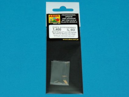 1/400 Set of 16 pcs 37mm barrels SK C/30