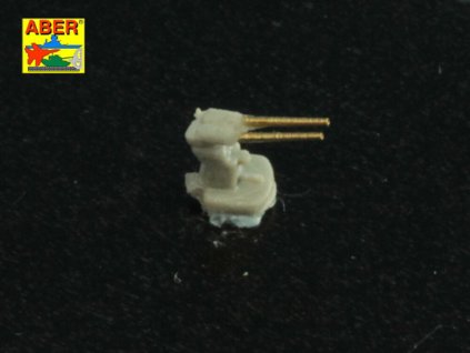 1/700 Set of 16 pcs 3,7 cm Flak 42 gun barrels for German war ships