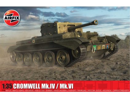 Classic Kit military A1384 - Cruiser Mk.VIII A27M Cromwell Mk.IV / Mk.VI (1:35)