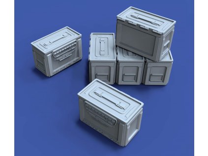 1/16 U.S. 50 Cal. Ammo Boxes