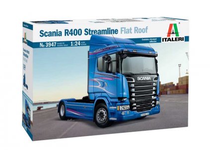 Model Kit truck 3947 SCANIA R400 STREAMLINE Flat Roof 1 24 a100677831 10374