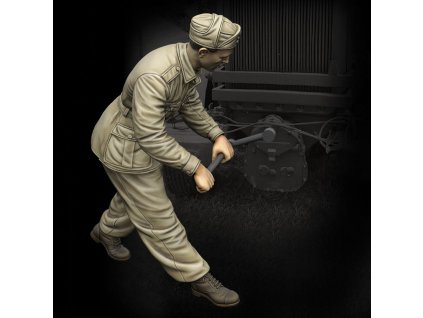 1/35 Italian infantry ‘cranking up’