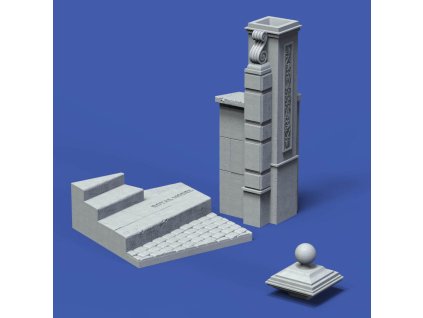 1/32 Base with column 'cm4x4'
