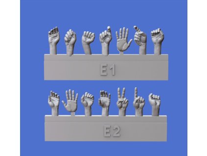 1/35 Assorted hands set No.5