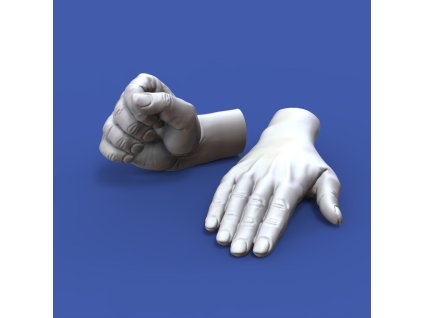 1/16 Assorted hands set No. 1