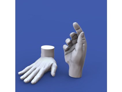 1/16 Assorted hands set No. 5