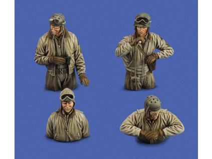 1/48 U.S. tank crew WWII
