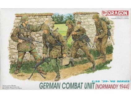 Model Kit figurky 6003 - GERMAN COMBAT UNIT (NORMANDY 1944) (1:35)