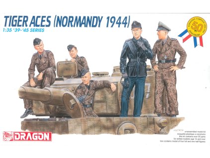 Model Kit figurky 6028 - TIGER ACES (Normandy 1944) (1:35)
