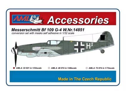 1/48 Messerschmitt Bf 109 G-4 W.Nr14851