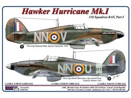 1/48 Decals 310 th Squadron RAF, Part I (NnoU)