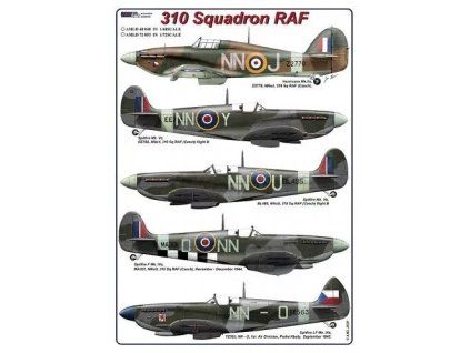 1/48 Decals 310 Squadron RAF