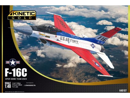 1/48 F-16C USAF Viper demo, 2024