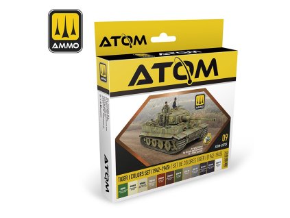 atom tiger i colors set 1942 1945