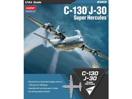 Model Kit letadlo 12631 - C-130J-30 Super Hercules (1:144)
