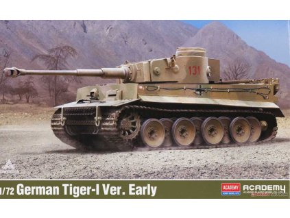 Model Kit tank 13422 - German Tiger I Ver. Early (1:72)