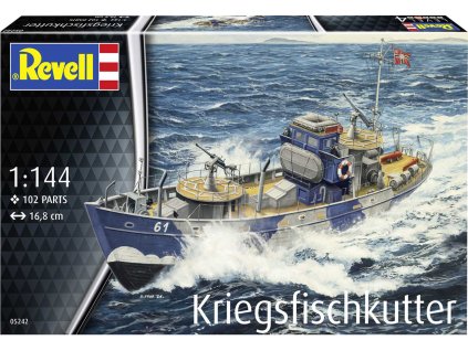Plastic ModelKit loď 05242 - KFK (Kriegsfischkutter) (1:144)