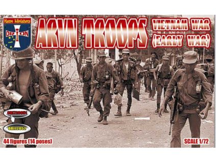1/72 Vietnam War ARVN troops (early war)