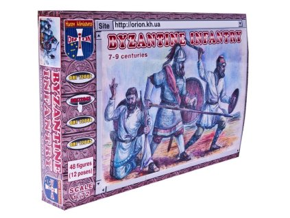 1/72 Byzantine infantry VII-IX centuries