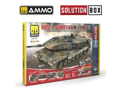 solution box 26 nato bundeswehr vehicles colors and weathering system
