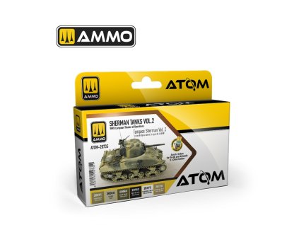 atom sherman tanks vol 2 wwii european theater of operations