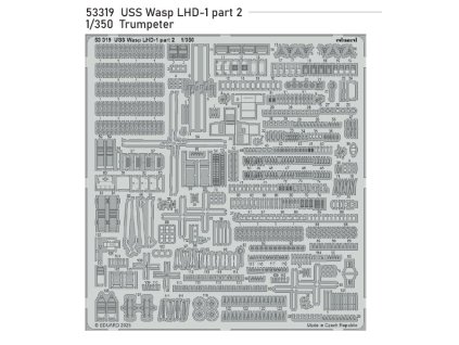 53319 USS Wasp LHD 1 part 2 1 350 Trumpeter