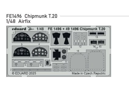 FE1496 Chipmunk T.20 1 48 Airfix