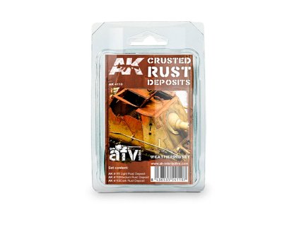AK Interactive CRUSTED RUST DEPOSITS