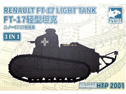 HTP 2001 Renault FT 17 light tank