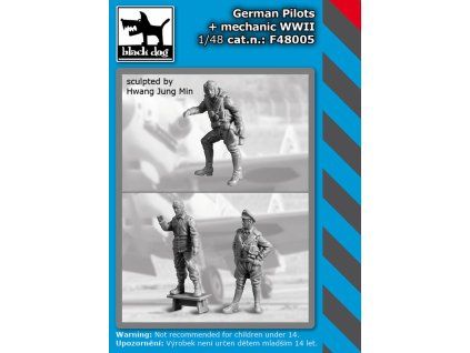 1/48 British pilots ,mechanic WW II