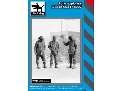 1/48 Polar explorers (3 figures)