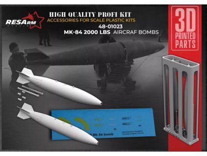 1/48 MK-84 2000 lb. Aircraft Bombs (2 pcs.)